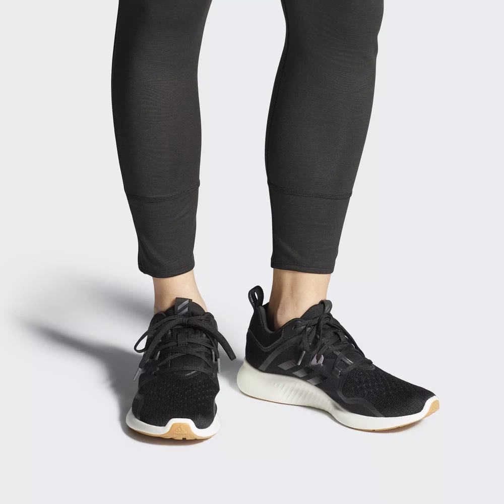 Adidas Edgebounce Tenis Para Correr Negros Para Mujer (MX-69737)